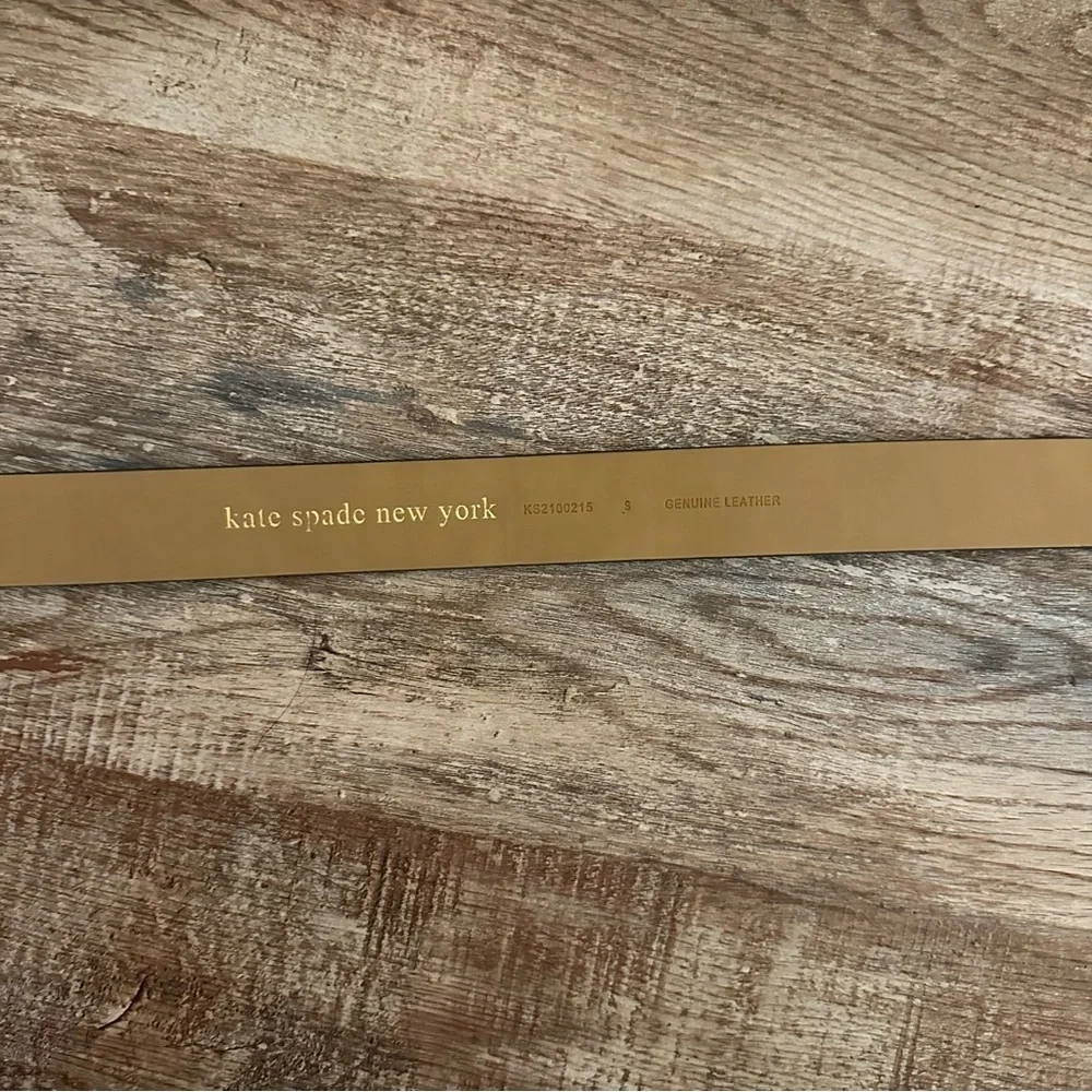 Kate Spade New York Daisy Loop Leather 32MM Belt, Pink Shadow
